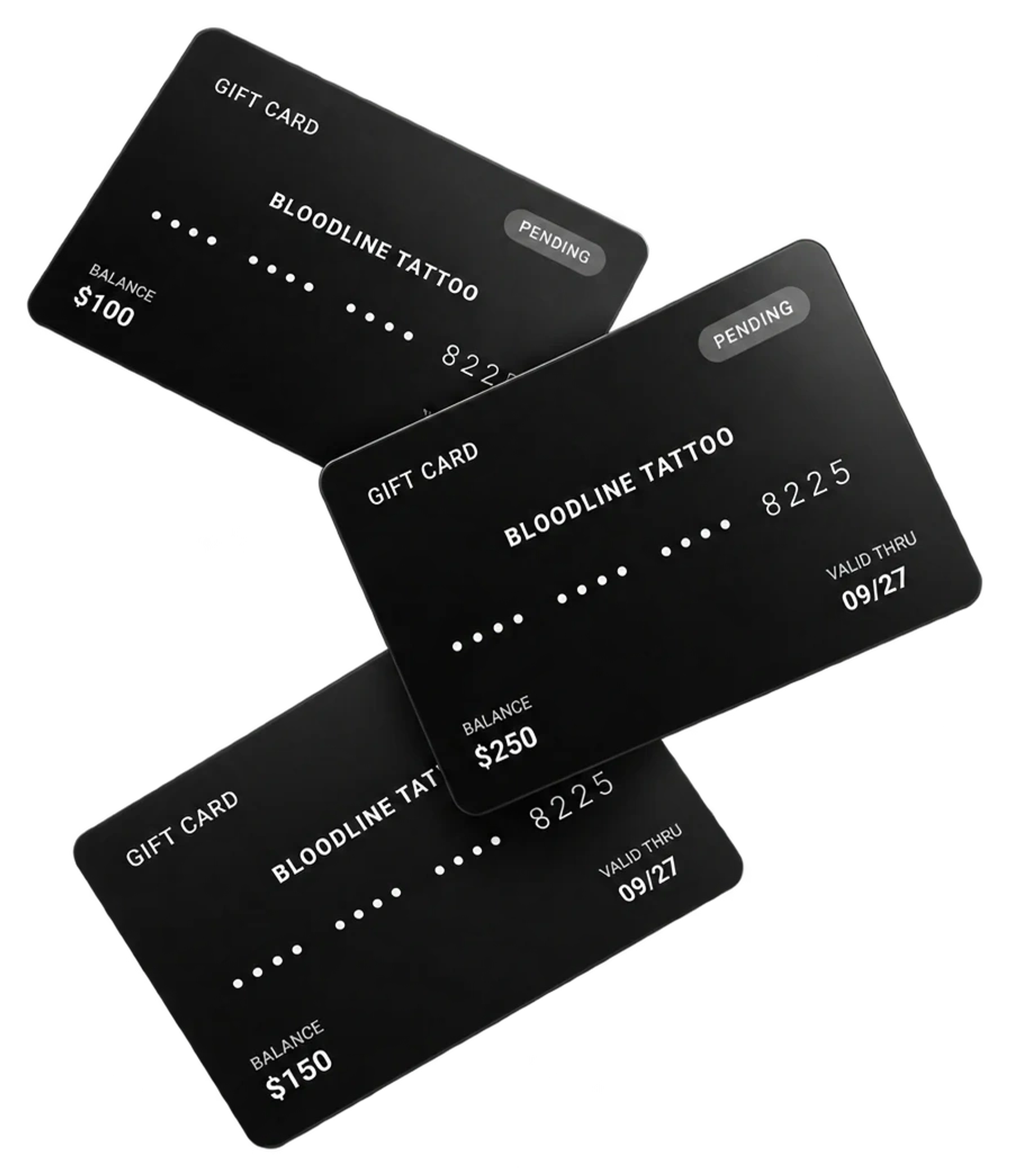 Bloodline Tattoo gift cards